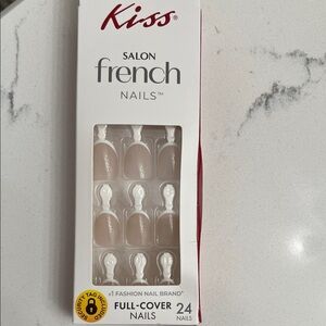 Kiss French Nails in White